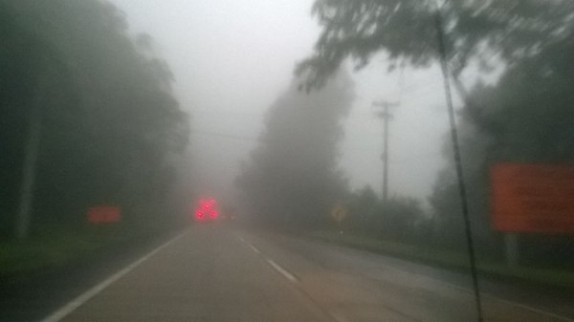 Neblina na serra